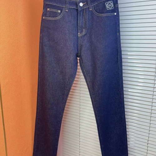 Replica LOEWE Jeans For Men #1268839 $48.00 USD for Wholesale