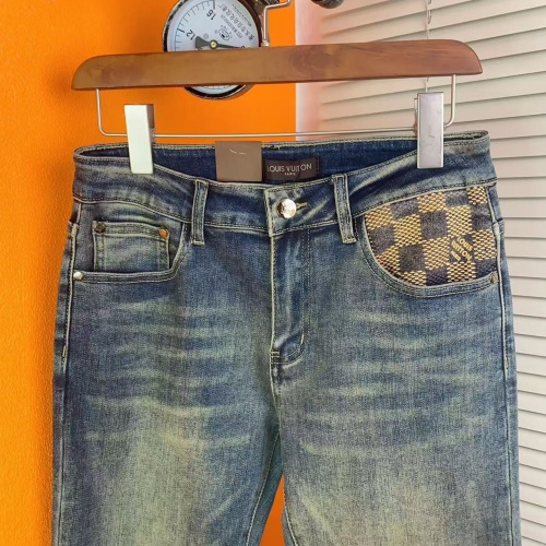 Replica Louis Vuitton LV Jeans For Men #1268857 $48.00 USD for Wholesale