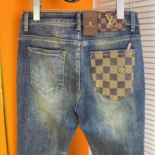 Replica Louis Vuitton LV Jeans For Men #1268857 $48.00 USD for Wholesale