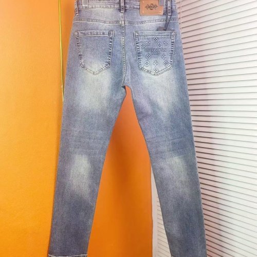 Replica Louis Vuitton LV Jeans For Men #1268858 $48.00 USD for Wholesale