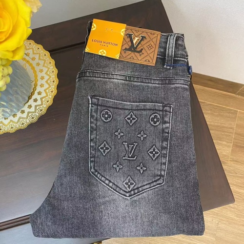 Louis Vuitton LV Jeans For Men #1268862 $48.00 USD, Wholesale Replica Louis Vuitton LV Jeans