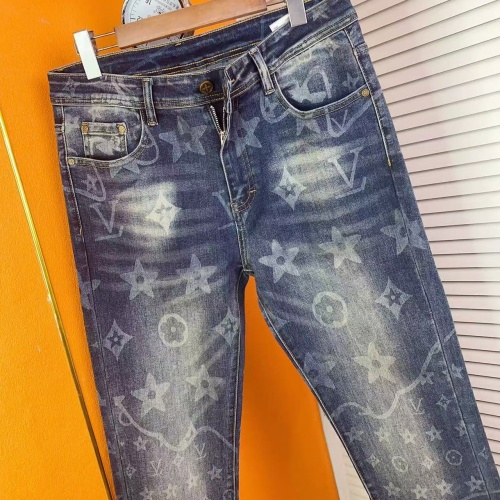 Replica Louis Vuitton LV Jeans For Men #1268866 $56.00 USD for Wholesale