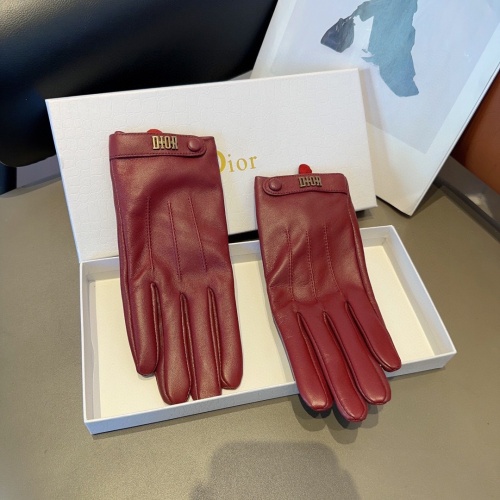 Christian Dior Gloves For Women #1269003 $45.00 USD, Wholesale Replica Christian Dior Gloves