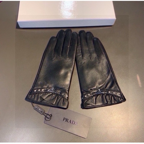 Replica Prada Gloves For Women #1269007 $45.00 USD for Wholesale