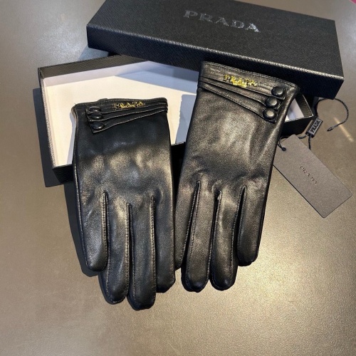 Replica Prada Gloves For Women #1269008 $45.00 USD for Wholesale