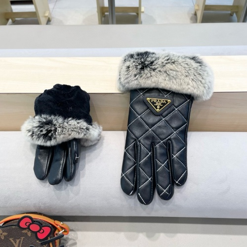 Replica Prada Gloves For Women #1269009 $52.00 USD for Wholesale