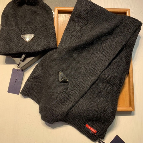 Replica Prada Hat and Scarf Set #1269087 $72.00 USD for Wholesale