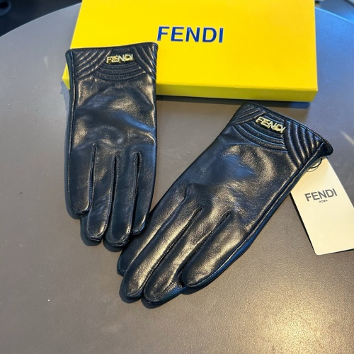 Fendi Gloves For Women #1269091 $48.00 USD, Wholesale Replica Fendi Gloves