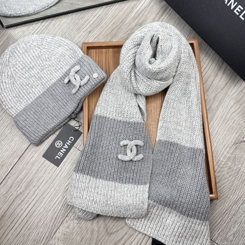 Replica Chanel Hat and Scarf Set #1269092 $52.00 USD for Wholesale