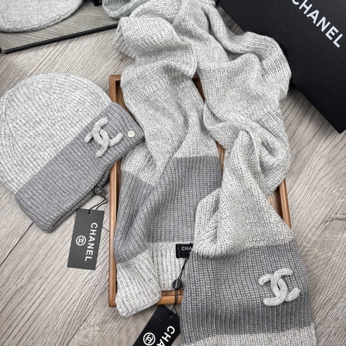 Replica Chanel Hat and Scarf Set #1269092 $52.00 USD for Wholesale