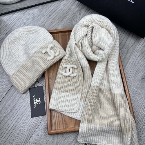 Replica Chanel Hat and Scarf Set #1269093 $52.00 USD for Wholesale