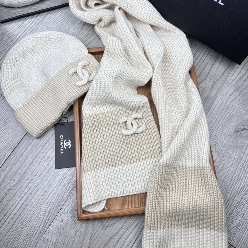 Replica Chanel Hat and Scarf Set #1269093 $52.00 USD for Wholesale