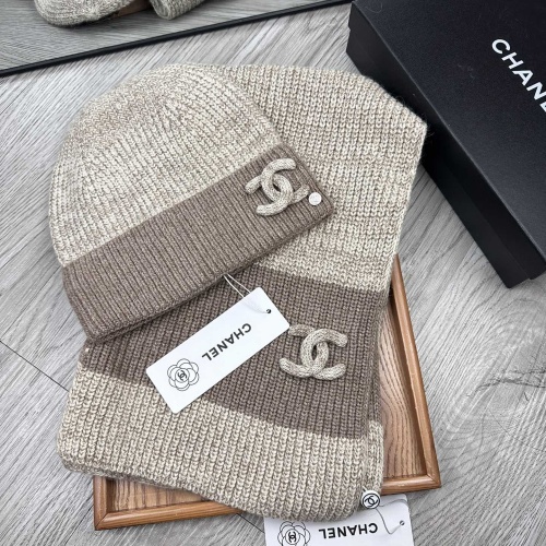 Chanel Hat and Scarf Set #1269094 $52.00 USD, Wholesale Replica Chanel Hat and Scarf and Glove Set