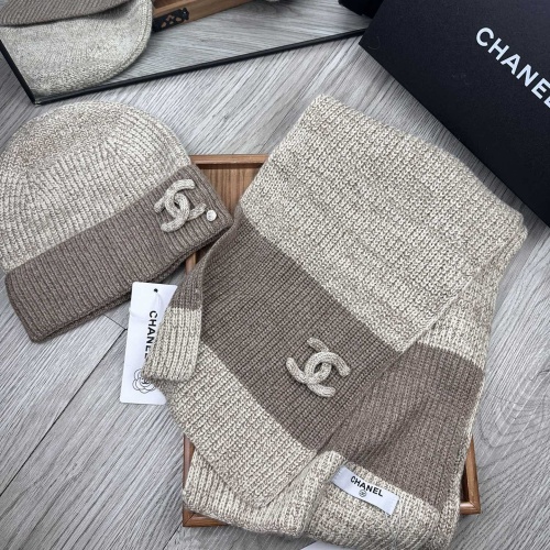 Replica Chanel Hat and Scarf Set #1269094 $52.00 USD for Wholesale