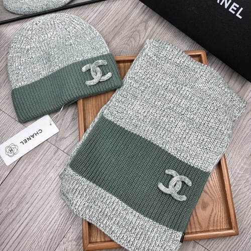 Replica Chanel Hat and Scarf Set #1269095 $52.00 USD for Wholesale