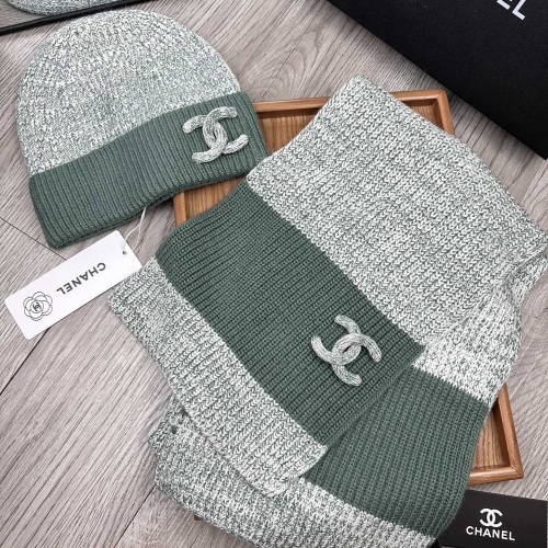 Replica Chanel Hat and Scarf Set #1269095 $52.00 USD for Wholesale