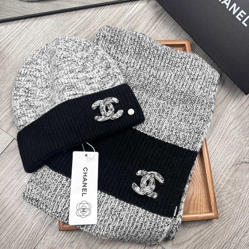 Chanel Hat and Scarf Set #1269097 $52.00 USD, Wholesale Replica Chanel Hat and Scarf and Glove Set