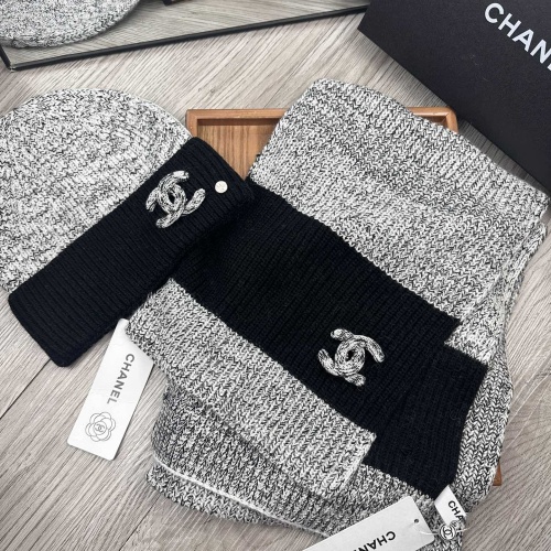 Replica Chanel Hat and Scarf Set #1269097 $52.00 USD for Wholesale