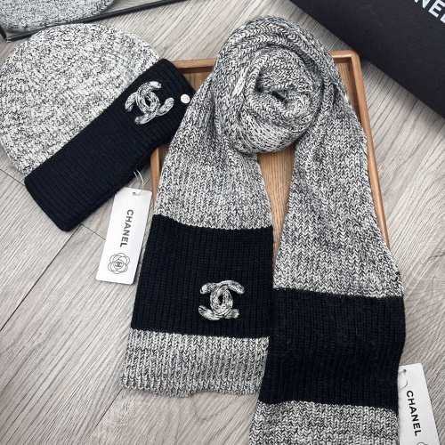 Replica Chanel Hat and Scarf Set #1269097 $52.00 USD for Wholesale