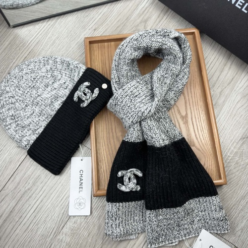 Replica Chanel Hat and Scarf Set #1269097 $52.00 USD for Wholesale