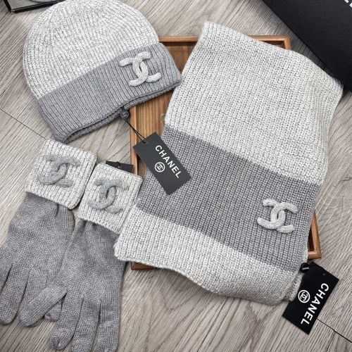 Chanel Hat and Scarf and Glove Set #1269102 $72.00 USD, Wholesale Replica Chanel Hat and Scarf and Glove Set