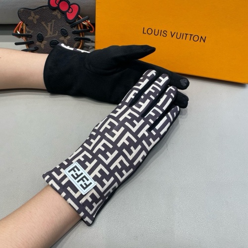 Replica Fendi Gloves #1269180 $36.00 USD for Wholesale