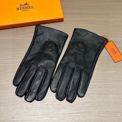 Replica Hermes Gloves For Men #1269193 $48.00 USD for Wholesale