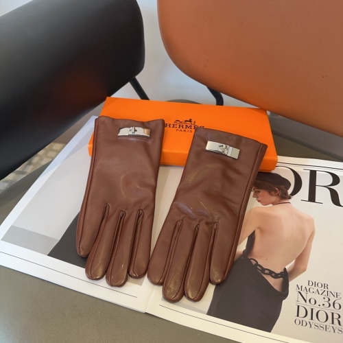 Hermes Gloves #1269234 $52.00 USD, Wholesale Replica Hermes Gloves