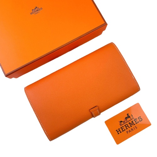 Replica Hermes Wallet For Women #1269276 $56.00 USD for Wholesale