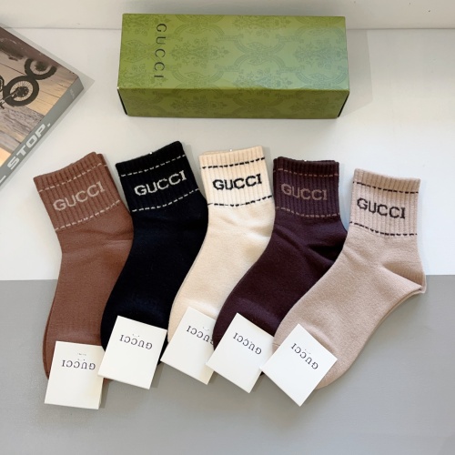 Replica Gucci Socks #1269558 $29.00 USD for Wholesale