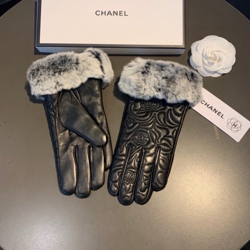 Replica Chanel Gloves For Women #1269561 $45.00 USD for Wholesale