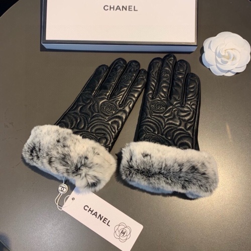 Replica Chanel Gloves For Women #1269561 $45.00 USD for Wholesale