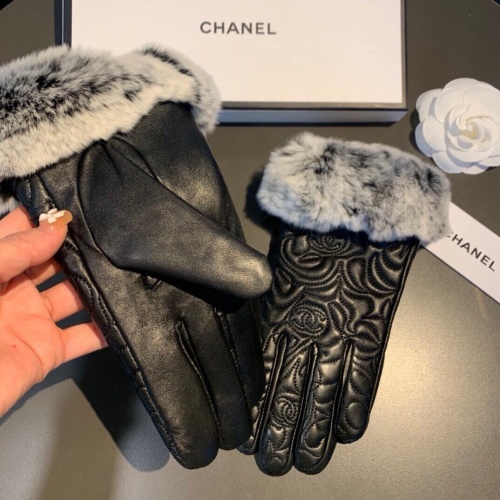 Replica Chanel Gloves For Women #1269561 $45.00 USD for Wholesale