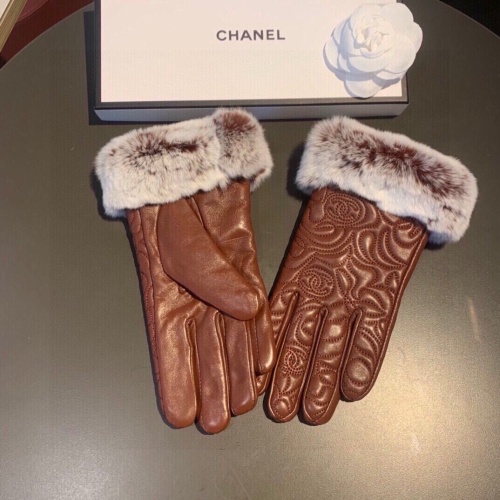 Replica Chanel Gloves For Women #1269562 $45.00 USD for Wholesale