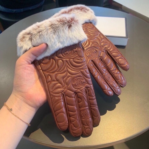 Replica Chanel Gloves For Women #1269562 $45.00 USD for Wholesale