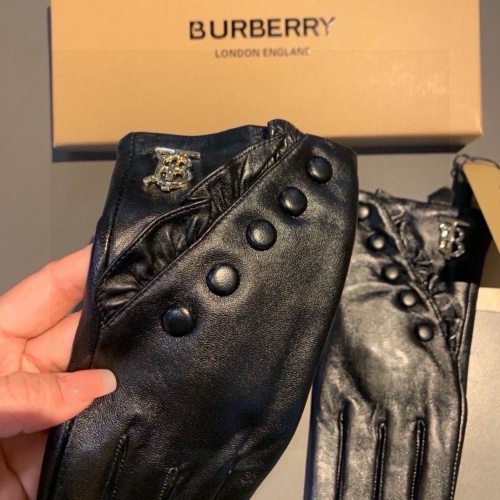 Replica Burberry Gloves For Women #1269567 $48.00 USD for Wholesale