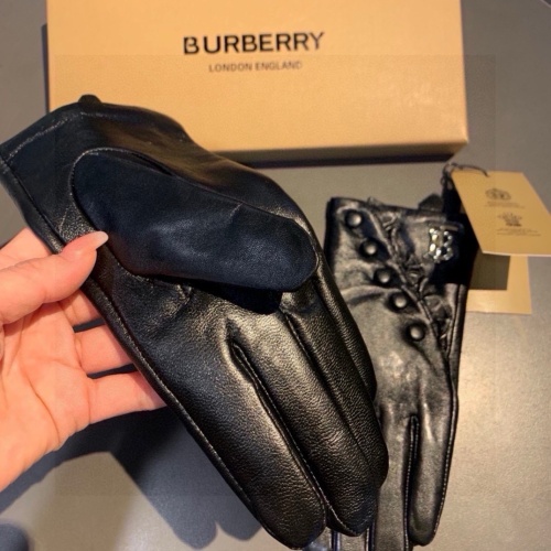 Replica Burberry Gloves For Women #1269567 $48.00 USD for Wholesale