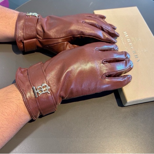 Replica Burberry Gloves For Men #1269569 $52.00 USD for Wholesale