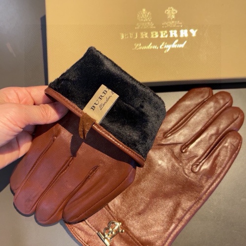 Replica Burberry Gloves For Men #1269569 $52.00 USD for Wholesale