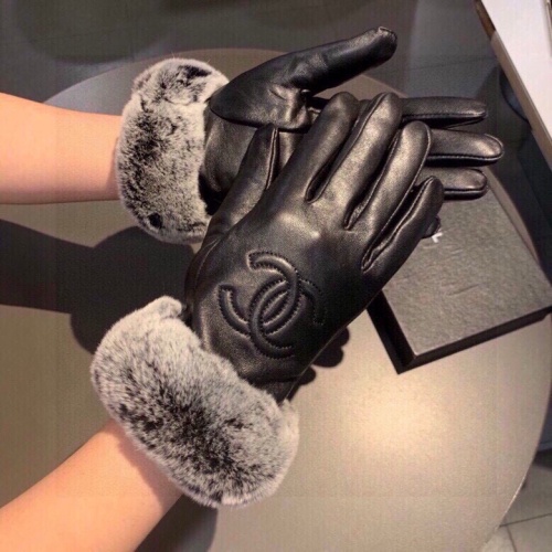 Replica Chanel Gloves For Women #1269571 $40.00 USD for Wholesale