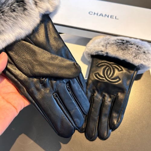 Replica Chanel Gloves For Women #1269571 $40.00 USD for Wholesale