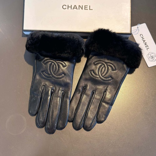 Chanel Gloves For Women #1269572 $40.00 USD, Wholesale Replica Chanel Gloves