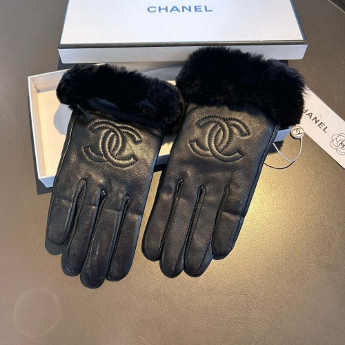 Replica Chanel Gloves For Women #1269572 $40.00 USD for Wholesale