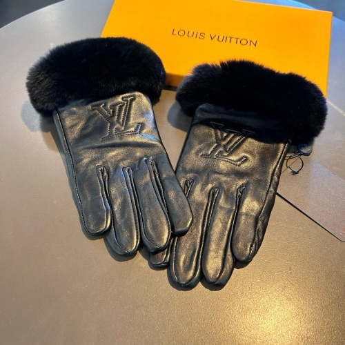 Louis Vuitton LV Gloves For Women #1269576 $45.00 USD, Wholesale Replica Louis Vuitton LV Gloves