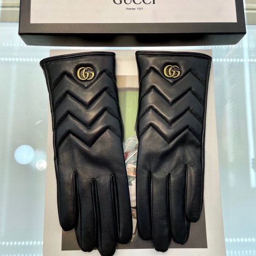 Gucci Gloves For Women #1269594 $56.00 USD, Wholesale Replica Gucci Gloves