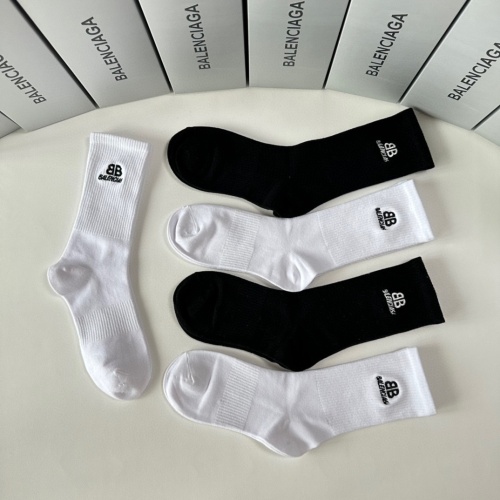 Replica Balenciaga Socks #1269608 $29.00 USD for Wholesale