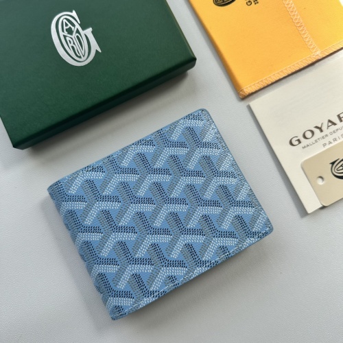 Replica Goyard Wallets #1269626 $34.00 USD for Wholesale