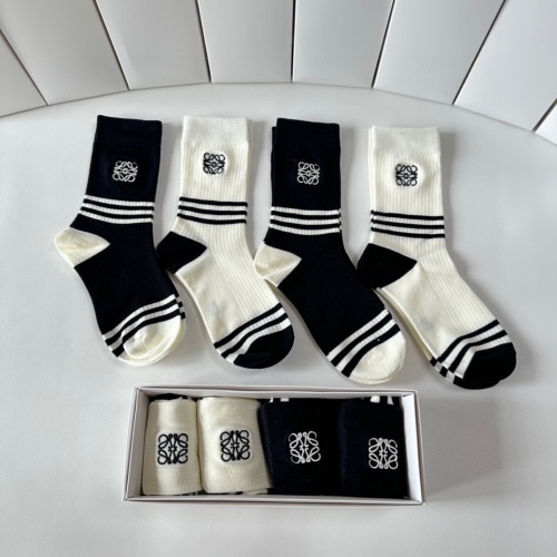 Loewe Socks #1269637 $29.00 USD, Wholesale Replica Loewe Socks