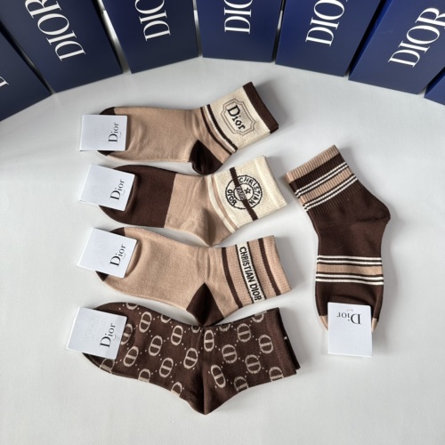 Replica Christian Dior Socks #1269643 $27.00 USD for Wholesale