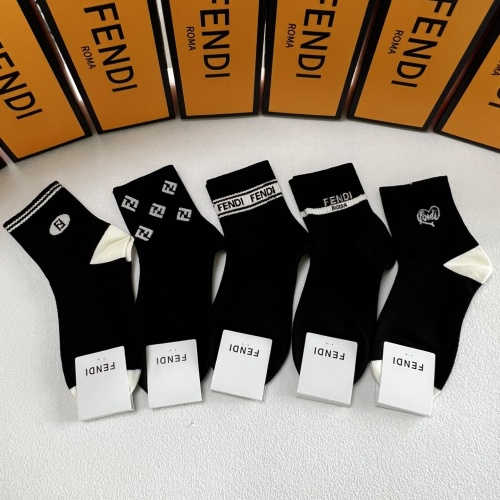 Fendi Socks #1269647 $27.00 USD, Wholesale Replica Fendi Socks